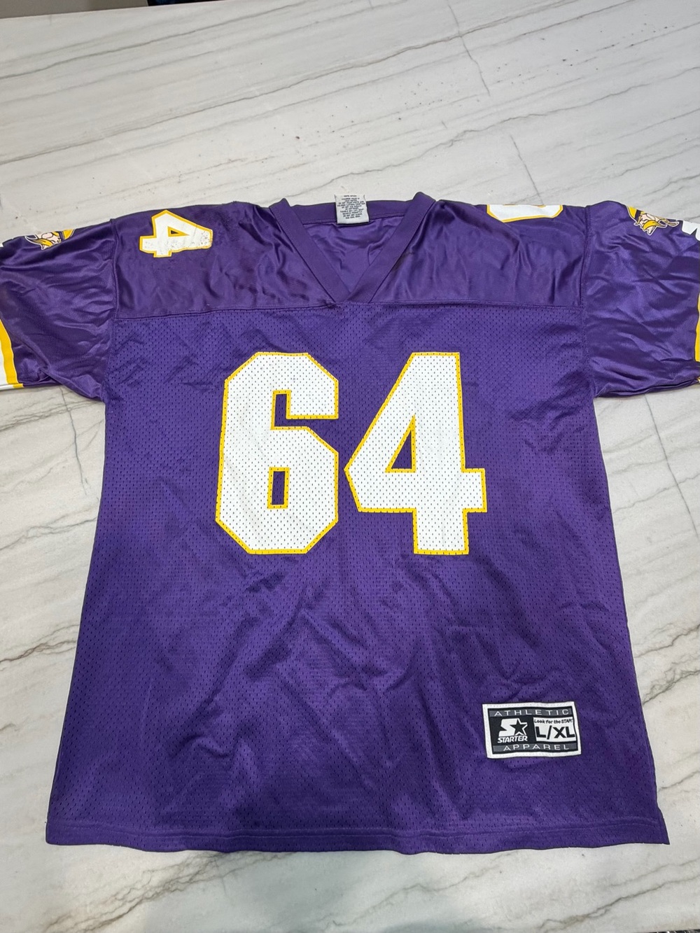 SIGNED MINNESOTA VIKINGS MCDANIEL #64 Men's Football Jersey - Unbranded